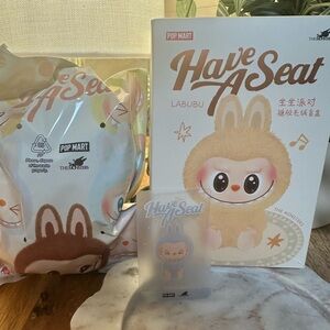 Pop Mart - Authentic Labubu - The Monsters: Have A Seat - He He (unopened)